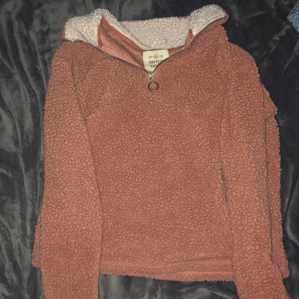 fuzzy pull over